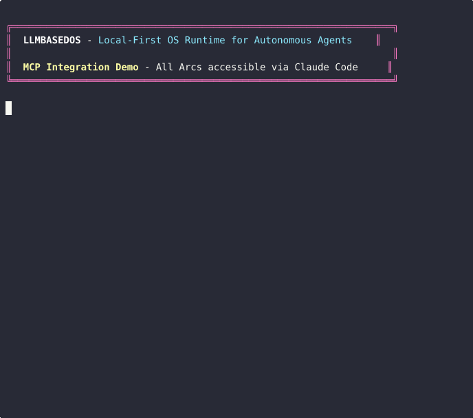 LLMBasedOS MCP Integration Demo